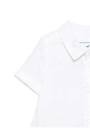 camicia in lino bianco TARTINE ET CHOCOLAT KIDS | CA1204101